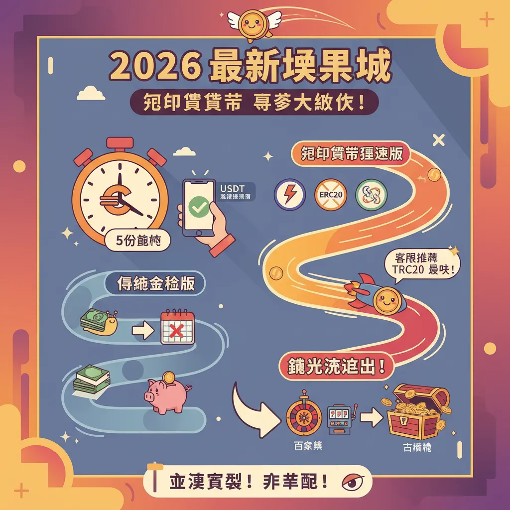2026最新娛樂城：加密貨幣儲值與出金速度實測